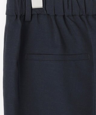 J.PRESS LADIES L 【セットアップ対応】ファンマートロストレッチ テーパード パンツ ネイビー系