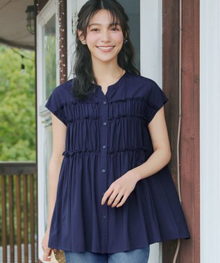 Tiaclasse フリルティアードチュニック