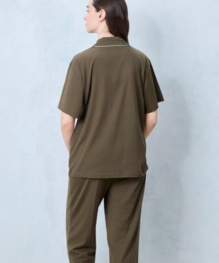 une nana cool 【綿100％】強撚天竺半袖パジャマ MADE WITH LIBERTY FABRIC OV