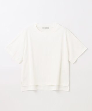 ANY 【接触冷感】クロップド丈半袖Tシャツ オフ