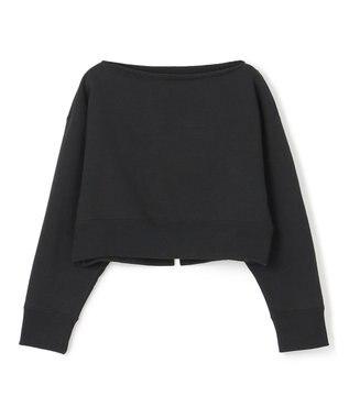 uncrave スウェット ショートトップス（uncrave WHITE） ブラック