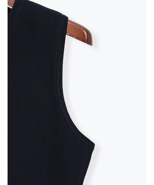 Te chichi レースペプラムベスト ネイビー