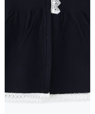 Te chichi レースペプラムベスト ネイビー