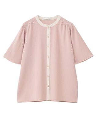 Green Parks ・ＥＬＥＮＣＡＲＥ　ＤＵＥ　バイカラーブラウス Off White