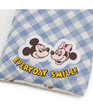 PET PARADISE ディズニー ミッキーマウス クールロールマット 《風船柄》 ホワイト×ブルー