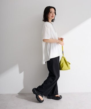 Green Parks バックタックドッキングプルオーバー Off White