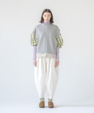 COQ 【日本製】COMPOSITE プルオーバー ライトグレー