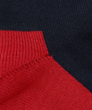 J.PRESS MEN 【バックブル】ワンポイントソックス ネイビー系9
