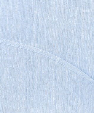 JOSEPH HOMME ノルマンディリネントロピカル　バンドカラーシャツ スカイブルー系