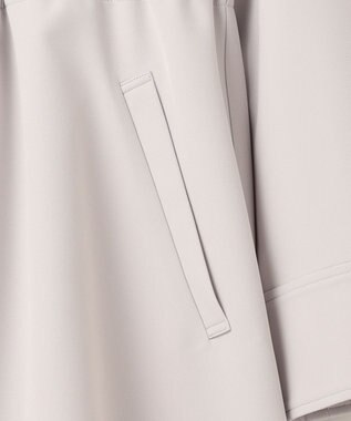 ANY SIS 【2WAY】フーデットロング アウター ライトグレー