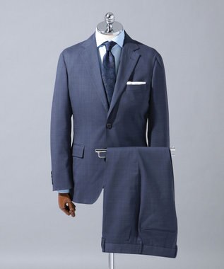 GOTAIRIKU 【AIRYMOVE】ウォッシャブルウール セットアップパンツ ネイビー系4