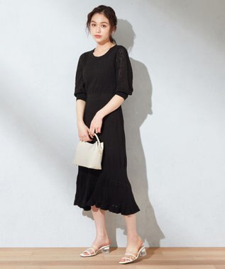 クロシェデザインニット ワンピース Feroux ファッション通販 公式通販 オンワード クローゼット