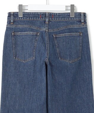 23区 【RED CARD TOKYO×23区】デニム ワイドパンツ ミッドブルー