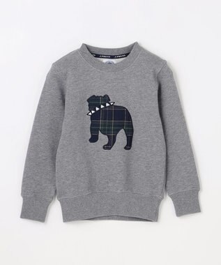 J.PRESS KIDS 【100-130cm】バックブル トレーナー グレー系