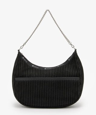 LeSportsac CHAIN CROCHET N/S HOBO/ブラッククロシェ ブラッククロシェ