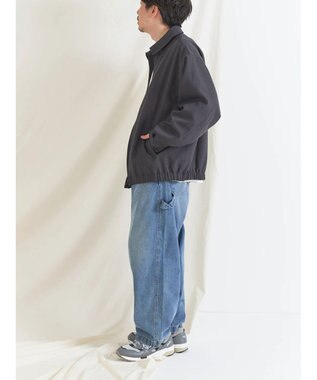 CRAFT STANDARD BOUTIQUE ポリエステルツイルスポーツジャケット Charcoal Gray