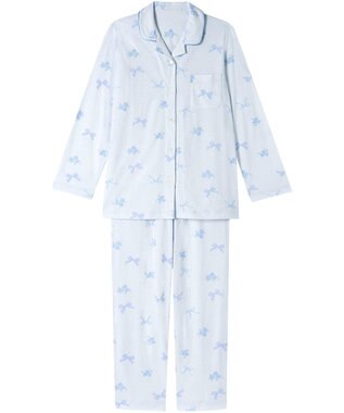 Wing パジャマ 綿100%(本体) 3Lまで対応 大きいサイズ 長袖 長ズボン レディース EP7049 ウイング／ワコール