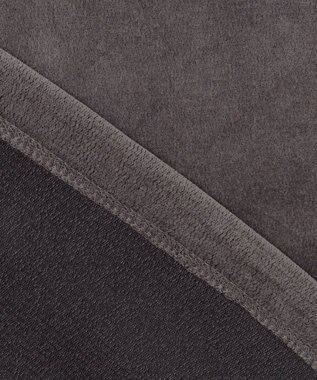 ICB 【洗える】フロッキーベロア　プルオーバー チャコール系