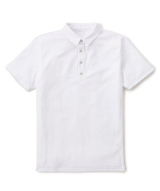 ZERO HALLIBURTON ゼロハリバートン ZERO HALLIBURTON　台襟付きカラットポロ　82211 ホワイト