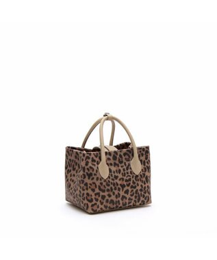 A.D.M.J. 【牛革】フィバナイラ/キューブトート21cm(ショルダーストラップ付) サンド