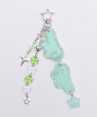 WEGO ANGELビーズセットキーホルダー グリーンその他