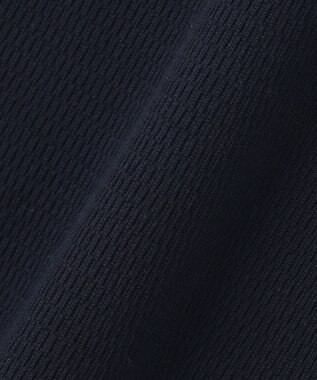 #Newans 【洗える】サーマルノースリーブワンピース ネイビー系