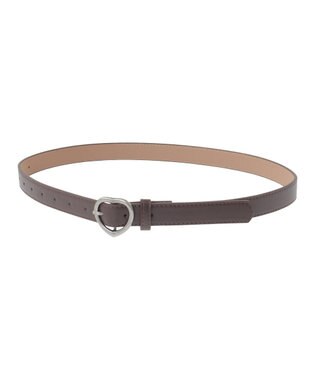 earth music&ecology ハートバックルベルト Brown