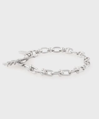 Paul Smith ハートミックスチェーン ブレスレット シルバー