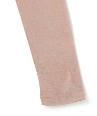 BEIGE， Washable Silk / Hi-neck Long Sleeve T ハイネック Tシャツ Taupe