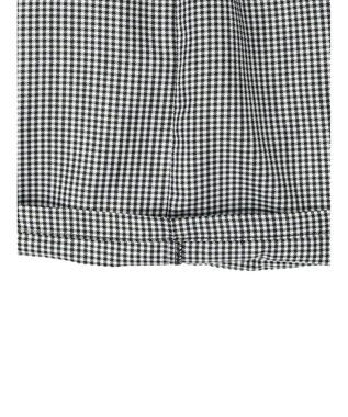earth music&ecology タックショートパンツ Gingham Check