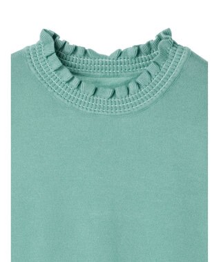 CRAFT STANDARD BOUTIQUE エリシャーリングニットプルオーバー Green