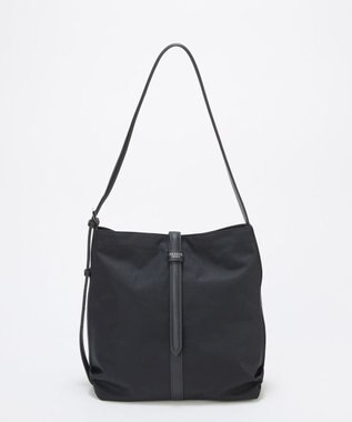 TOPKAPI 【TREASURE TOPKAPI】ナイロン センターベルト 2way ショルダーバッグ　軽量 / 肩掛け ブラック