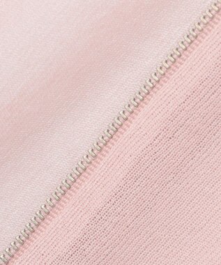 J.PRESS LADIES 【WEB限定カラーあり・洗える】SHEER LIGHT KNIT ラメ パーカー 【WEB限定カラー】グレイッシュピンク系