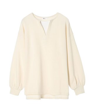 CRAFT STANDARD BOUTIQUE 　裏毛レイヤード風プルオーバー