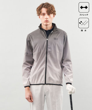  【MEN】【撥水・ストレッチ】ライトブルゾン