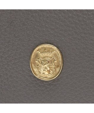 A.D.M.J. 【牛革】モーツァルト/スパニッシュレザーバイカラーWジップトートM セメント/カラメル