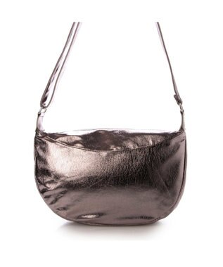 UNBILLION カシュカシュ cachecache / メタリックハーフムーンショルダー