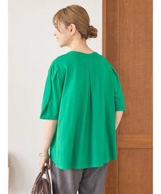 AMERICAN HOLIC 接触冷感袖コンシャスカットプルオーバー Green