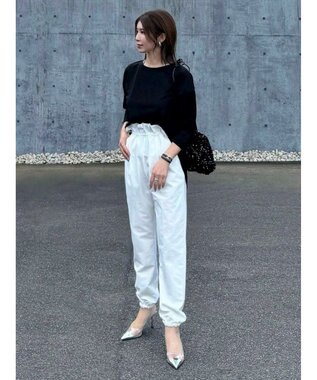 Green Parks シアーリブチュニック Black