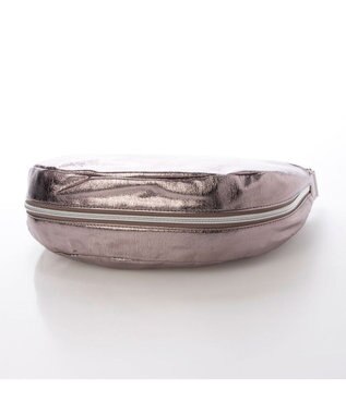 UNBILLION カシュカシュ cachecache / メタリックハーフムーンショルダー ダークシルバー