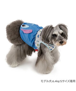 PET PARADISE ディズニー スティッチ エコメイド タンクトップ 《お顔》小型犬 ブルー