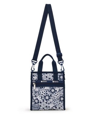 LeSportsac MINI N/S TOTE/フローラルレースネイビー フローラルレースネイビー