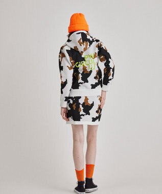 PW CIRCULUS 【WOMEN】ピント柄 ニットスカート カーキ系5