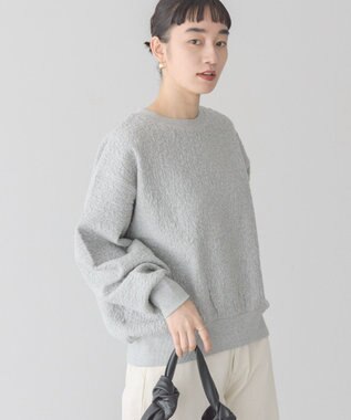 AMERICAN HOLIC フクレジャガードプルオーバー Light Gray Mixture