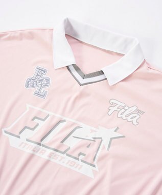 OP／FILA 【FILA】襟付きTシャツ付き３点セット水着 ピンク