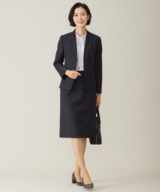 J.PRESS LADIES 幾何プリント ボウタイ カットソー ふじ色系5