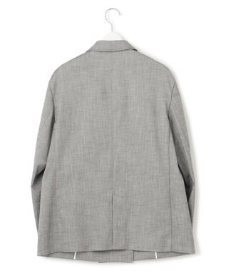 23区 L 【セットアップ対応】スラブツイードストレッチ ジャケット グレー系