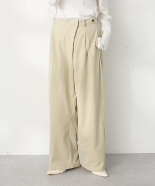 CRAFT STANDARD BOUTIQUE ラップコクーンパンツ Beige