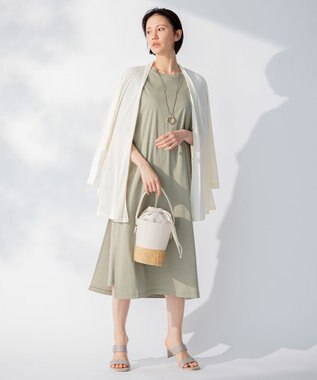 自由区 【好評につき新色追加・接触冷感・UVカット・洗える・XSサイズあり】ハンディカーディガン ロング丈 アイボリー系