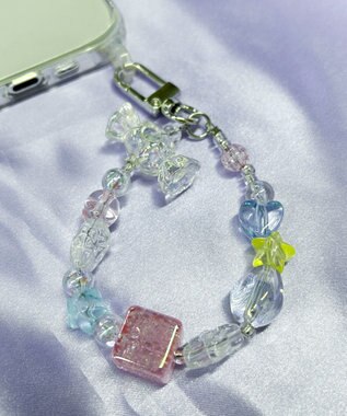 WEGO ビーズフープキーホルダーA 柄4